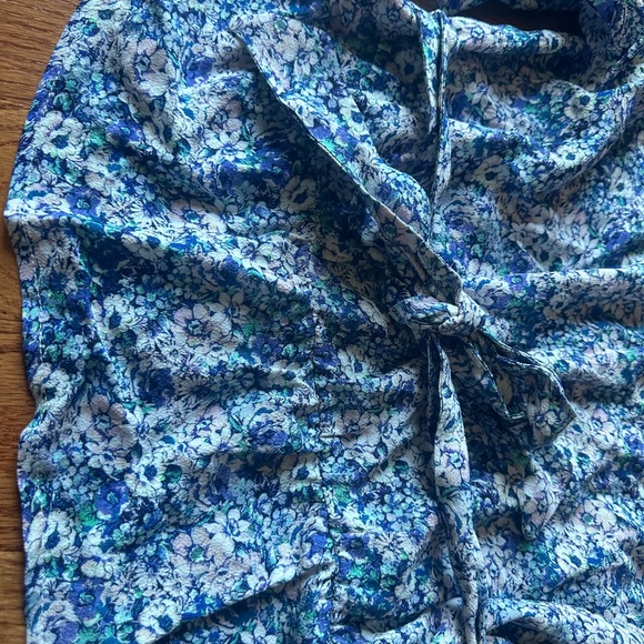 ROUJE sz36/US4 NWOT Eleonore Blouse slight puffed sleeves - Picture 8 of 12